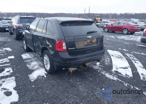 2013 Ford Edge Se из США, поврежденный, VIN 2FMDK3GC7DBC91612